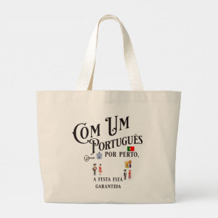 Sac fourre-tout Com um Portugues por perto