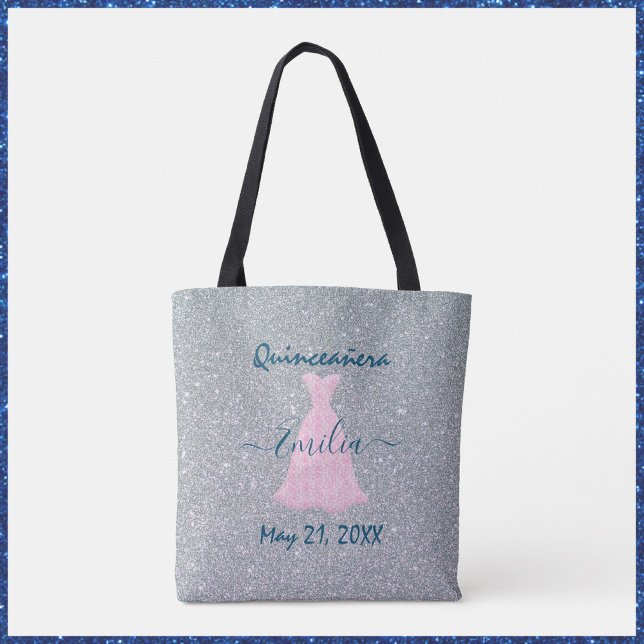 Sac fourre-tout commémoratif de la Quinceanera (Créateur téléchargé)
