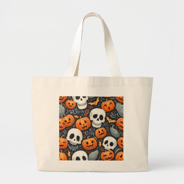 Sac fourre-tout commémoratif d'Halloween (Devant)