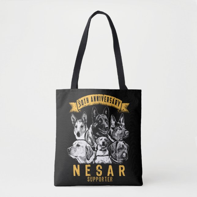 sac fourre-tout commémoratif K9 du 50e anniversair (Devant)