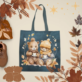 Sac fourre-tout confortable Ours En Teddy Automne