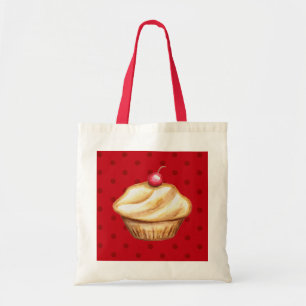 Sac fourre-tout Cupcake Cerise