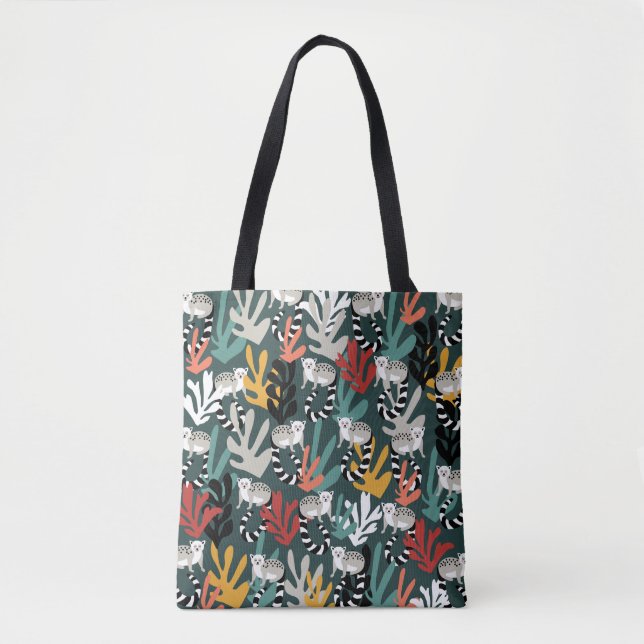 Sac fourre-tout Cute Lemur (Devant)