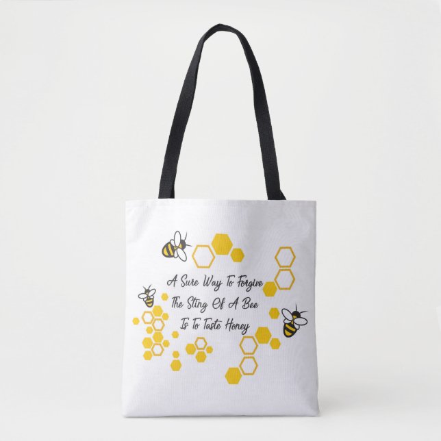 Sac fourre-tout d'abeilles (Devant)