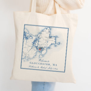 Sac fourre-tout d'accueil Mariage Gloucester, Mass
