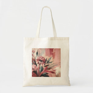 Sac fourre-tout d'achats coloré et froral