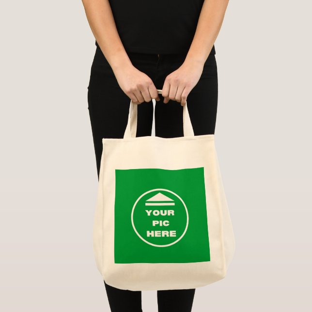 Sac fourre-tout d'alimentation - Ajouter votre ima (Devant (produit))