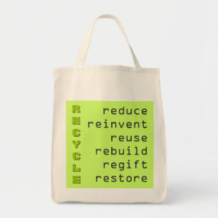 Sac fourre-tout d'alimentation réutilisable de sen