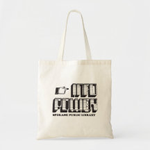 Sac fourre-tout d'alimentation vintage Info