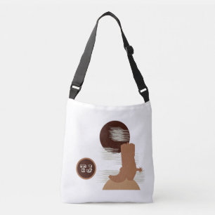 Sac fourre-tout d'amorçage élégant à l'occidentale