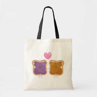 Sac fourre-tout d'amour du beurre d'arachide et de