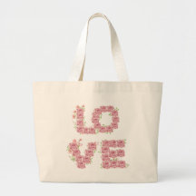 Sac fourre-tout d'amour floral