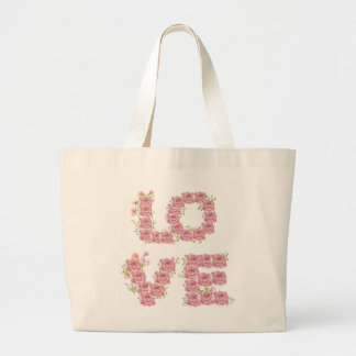 Sac fourre-tout d'amour floral
