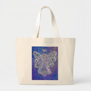 Sac fourre-tout d'angle violet
