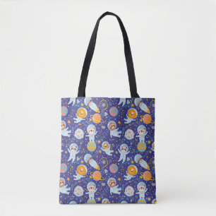 Sac fourre-tout d'animaux spatiaux