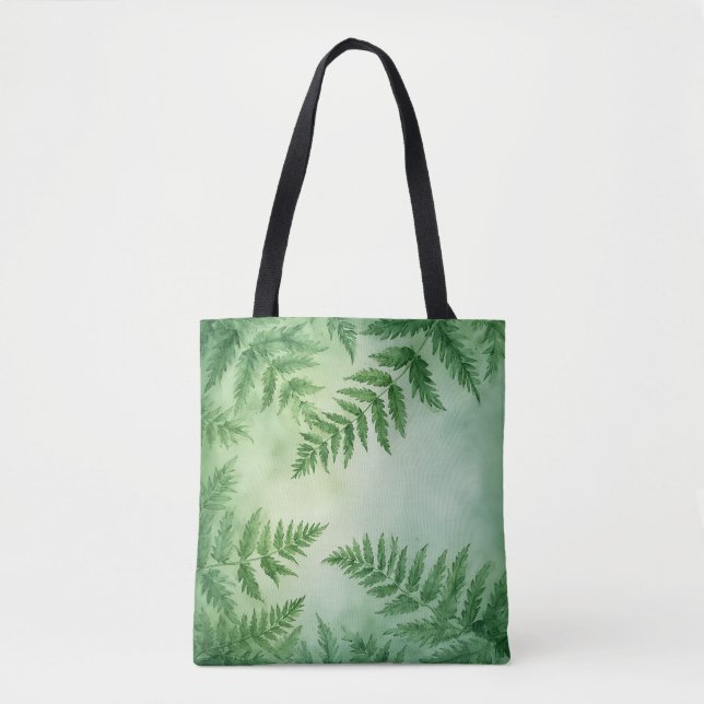 Sac fourre-tout d'aquarelle Tropical Vibes (Devant)