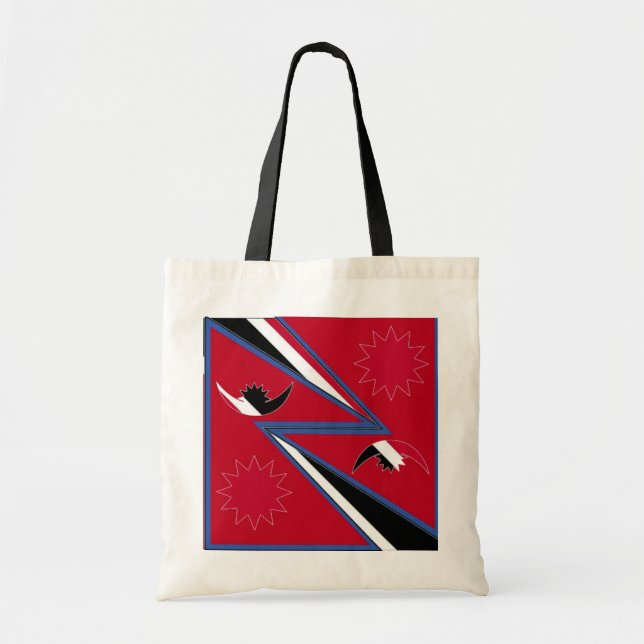 Sac fourre-tout d'art Abstrait (Devant)