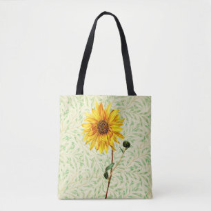 Sac fourre-tout d'art de fleurs de tournesol de st