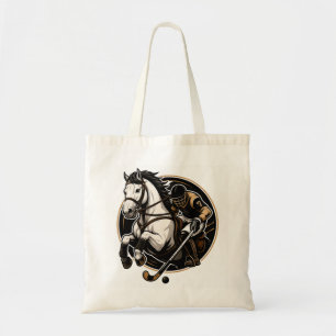 Sac fourre-tout d'art équestre vintage - Peut cont