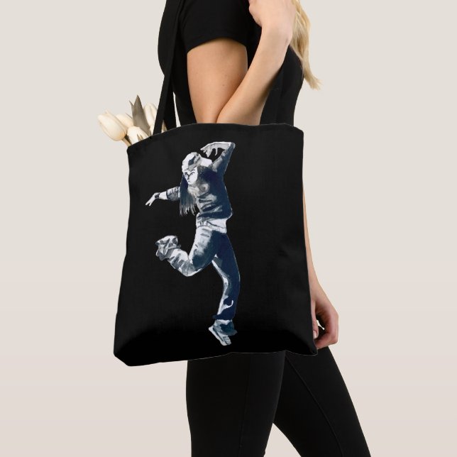 sac fourre-tout d'art hip hop cool (De près)