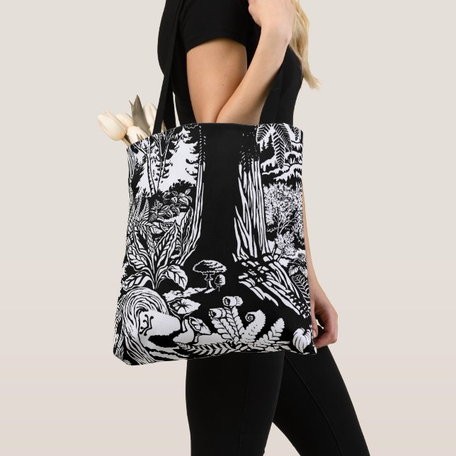 Sac fourre-tout d'art paysager B&W Forest Eco-Art  (De près)
