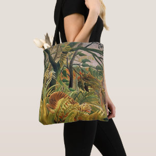 Sac fourre-tout d'art Rousseau - Tigre de la tempê