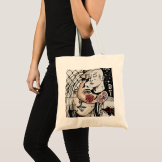 Sac fourre-tout d'art surréaliste esthétique – Alt