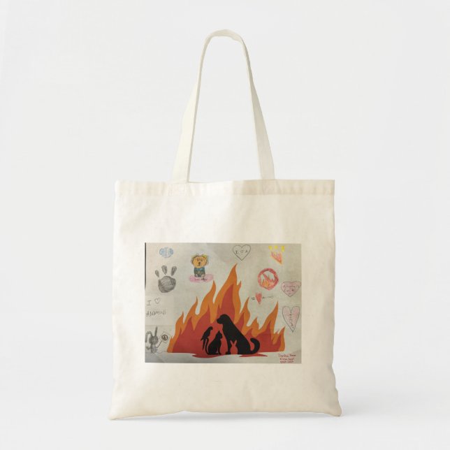 sac fourre-tout de 4e année (Devant)