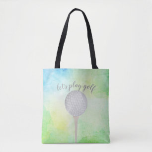 sac fourre-tout de balle de golf design pour golfe