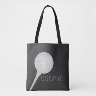 sac fourre-tout de balle de golf design pour golfe
