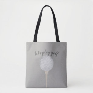 sac fourre-tout de balle de golf design pour golfe
