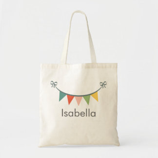 Sac fourre-tout de bannière de Bunting coloré