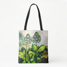Sac fourre-tout de beauté plante