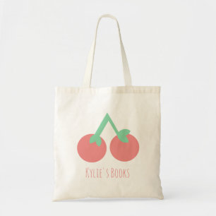 Sac fourre-tout de bibliothèque de fruits cerise p
