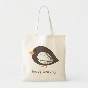 Sac fourre-tout de bibliothèque pour enfants aux o