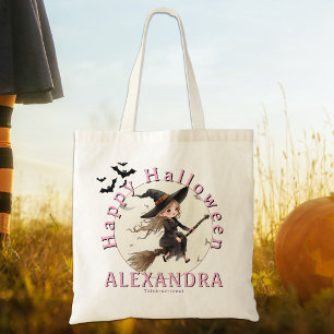 Sac fourre-tout de bonbons de sorcière Halloween p