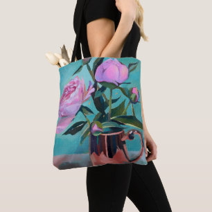 Sac fourre-tout de bouquet Peonies