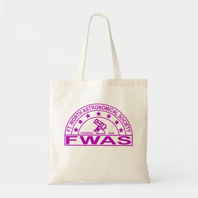 Sac fourre-tout de budget du logo Retro FWAS (Devant)