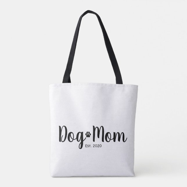 Sac fourre-tout de cadeau pour maman de chien étab (Dos)