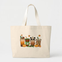 Sac fourre-tout de café Panda Fall