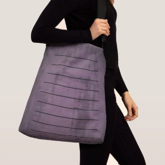 Sac fourre-tout de carrosserie Abstrait Eggplant