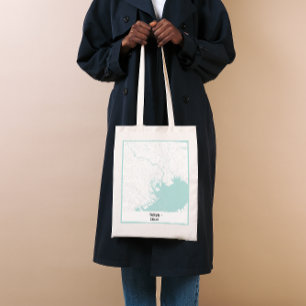 Sac fourre-tout de carte de la ville de Tokyo, bla