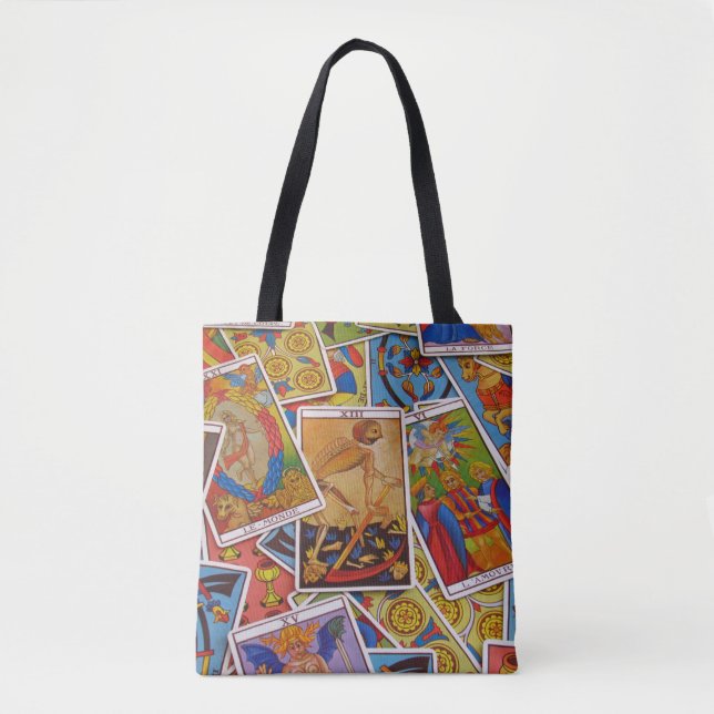 sac fourre-tout de cartes de tarot (Devant)