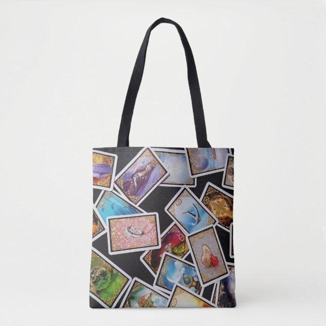 sac fourre-tout de cartes de tarot (Devant)