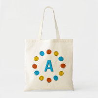 Sac fourre-tout de cercle Globe Multi 'monogramme'