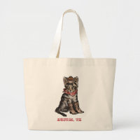Sac fourre-tout de chats et de cowboys