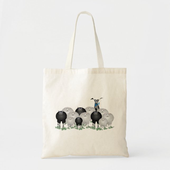 Sac fourre-tout de chien mouton (Devant)
