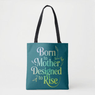 Sac fourre-tout de citation de naissance à mère