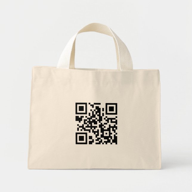 Sac fourre-tout de code QR (Devant)