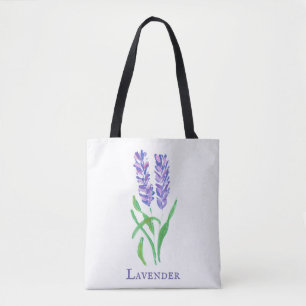 Sac fourre-tout de conception de lavande